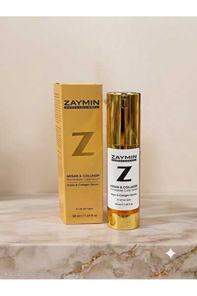 ZAYMIN مصل العناية بالشعر بالكولاجين والأرغان