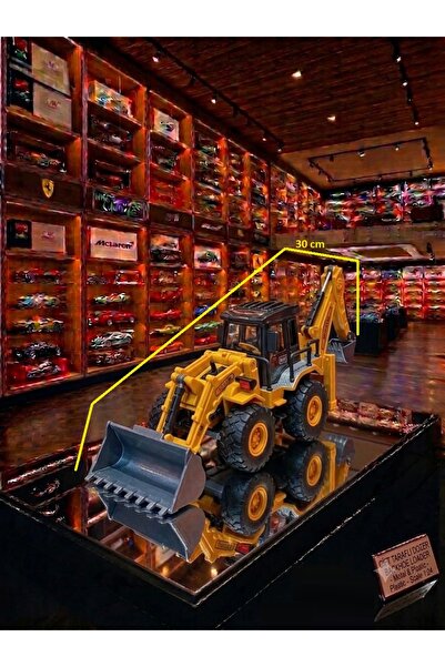 OYUNCAKSAHİLİ Dozer Kırılmaz 30cm Excavatör Hareketli Çift Taraflı işmakinesi...