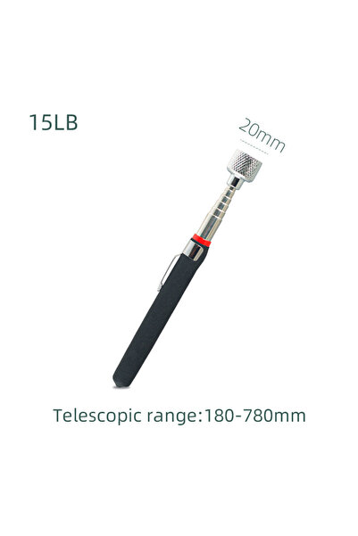choice2 Black 15LB Flexible Magnetic Pickup Tool Telescopic Magnetic Pickup T...