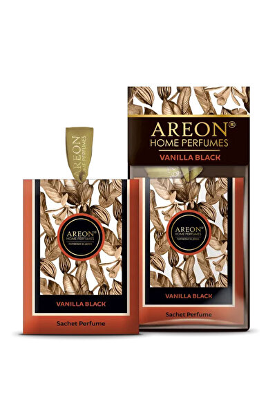 Areon Premium Scented Vanilla Black Air Freshener Bag