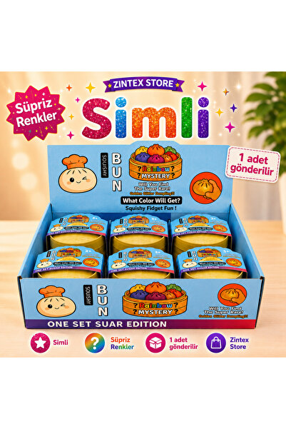 luzvalentex Squishy Simli Çin Mantısı New Trend Sukuşi