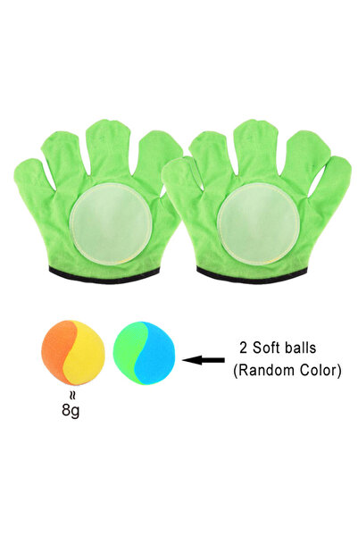 Choice 2 Green 2 Soft ball 1 Set Kids Sucker Sticky Ball Toy Outdoor Sports C...