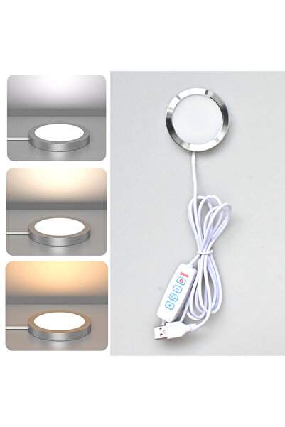 Choice 2 Pieces USB CCT 3D Printer Lamp 5V LED Under Cabinet Light Furniture ...