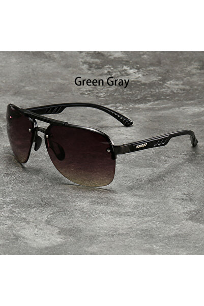 Choice1 GreenGray Fashion Gradient Lens Sunglasses Men Women Running Mountain...