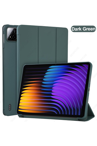 Choice3 جراب أخضر داكن لجهاز iPad 7/7 Pro (11.2 بوصة، 2024)، ولجهاز iPad 8/8 ...