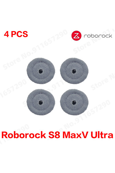 Choice4 roborock 4 Pcs Roborock S8 MaxV Ultra Robot Vacuum Spare Parts Main S...