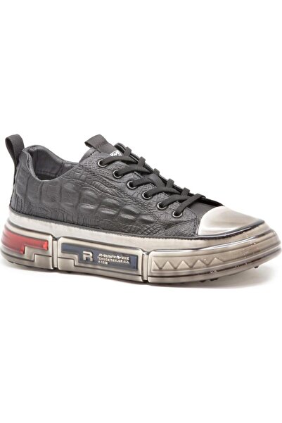 MARCOMEN 18219 Imported FASHION MEN'S LEATHER SNEAKERS SHOES