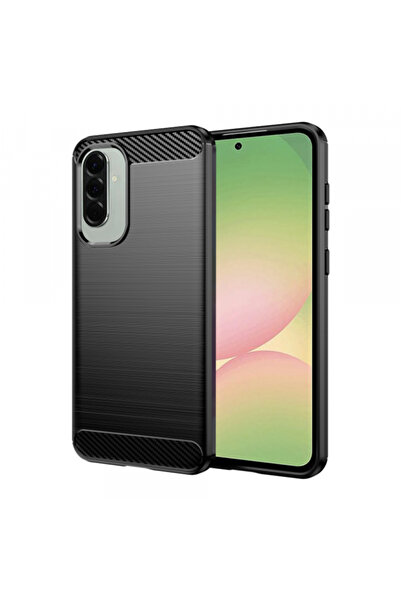 Samsung Husa pentru Galaxy A56 A566, Techsuit, Carbon, Neagra