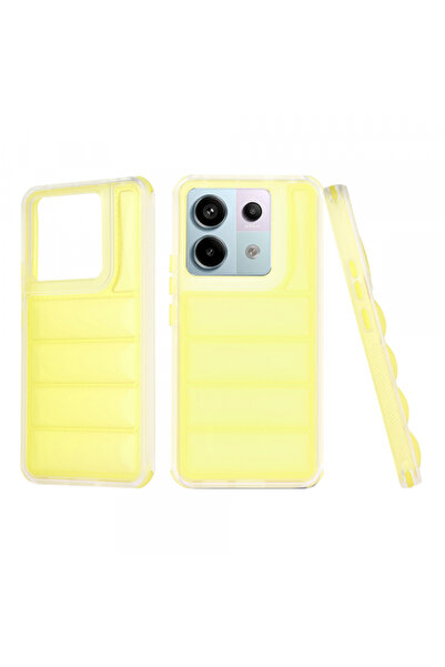 Xiaomi Husa pentru Poco X6 / Note 13 Pro 5G, Techsuit, Wave Shield, Galbena