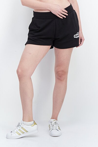 Puma Women Sports Fit Training Shorts, Black