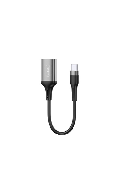 XO Design Adaptor OTG USB-C - USB-A NB201, Negru