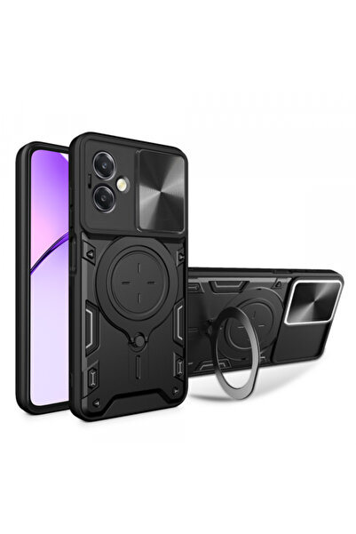 OPPO Husa pentru A3 4G / A3, Techsuit, CamGuard Pro, Neagra