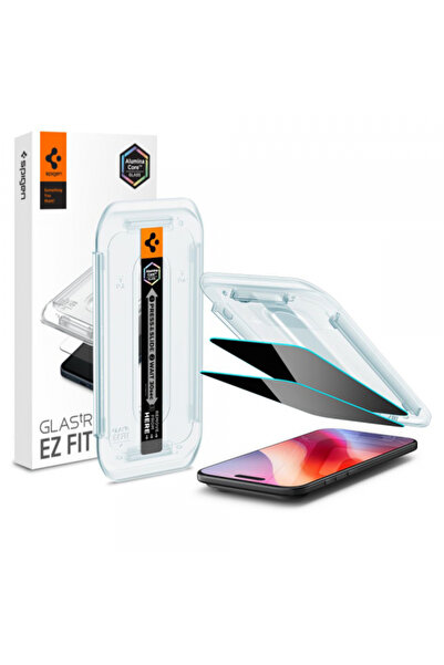Apple Folie de protectie Ecran Privacy Spigen GlastR EZ FIT pentru iPhone 17 ...
