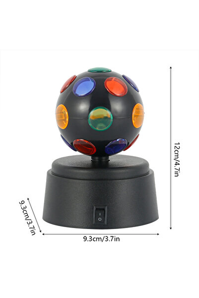 Choice A Stage Ball Light Battery Powered Disco Party Stage Ball Lights RGB M...