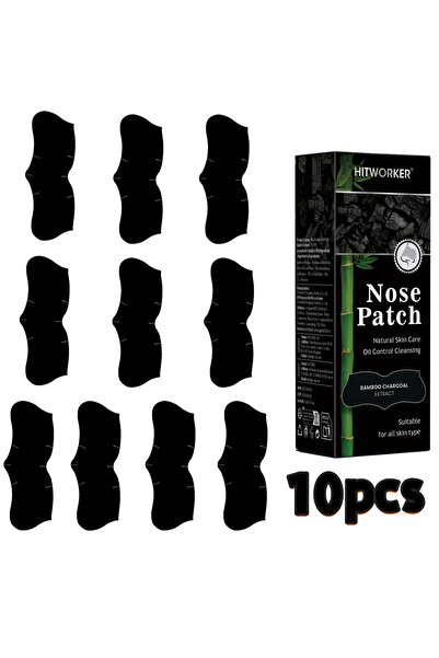 Choice 10pcs 10/15/20 Pcs/Bag Deep Cleansing Blackhead Nose Strips | Bamboo C...