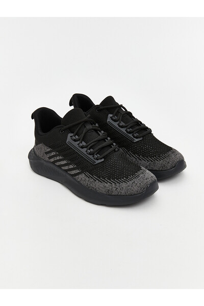 LC Waikiki Lcw Steps Black Men's Sneaker with Nevavm Difference
