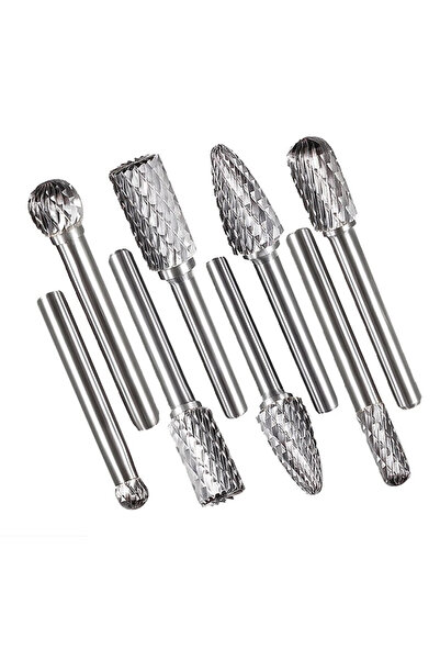 OEM Φρέζα Σιδήρου 3mm Σέτ 8 ΤΜΧ