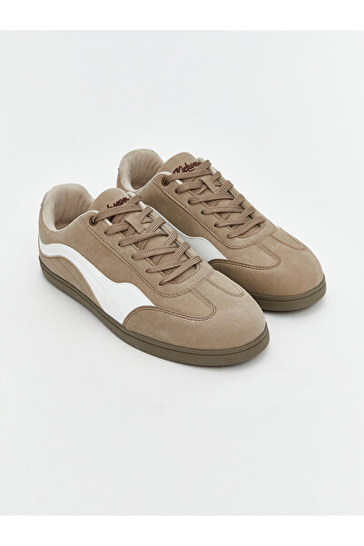 LC Waikiki Once Beige Suede Look Men's Sports Shoes