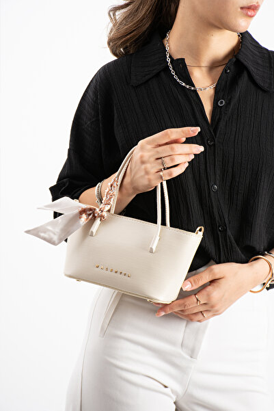 DEV 3 ADAM Cream Women's Adjustable Strap Hand and Shoulder Bag
