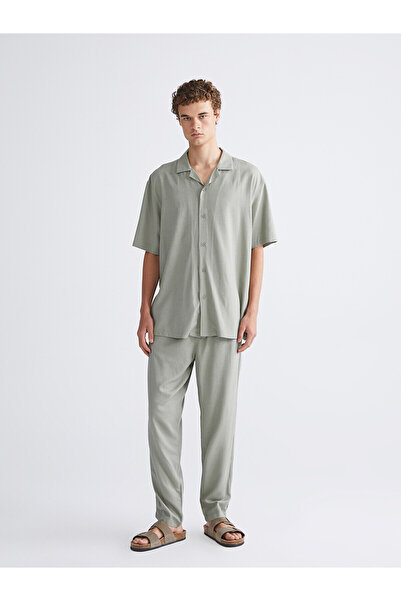 LC Waikiki Nevavm with a Difference in Price Xside Green Comfortable Fit Line...