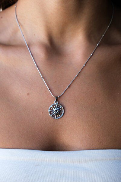 Serenite Collection Bough Steel Necklace