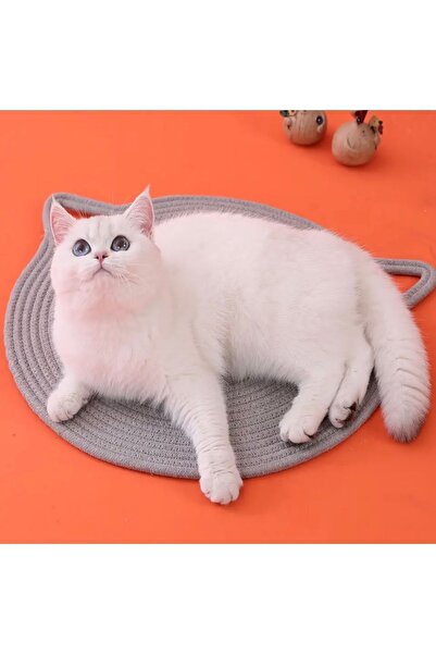 afralya home 50 Cm Cotton Corded Cat Rope Carpet - Multi-Purpose Cat Mat
