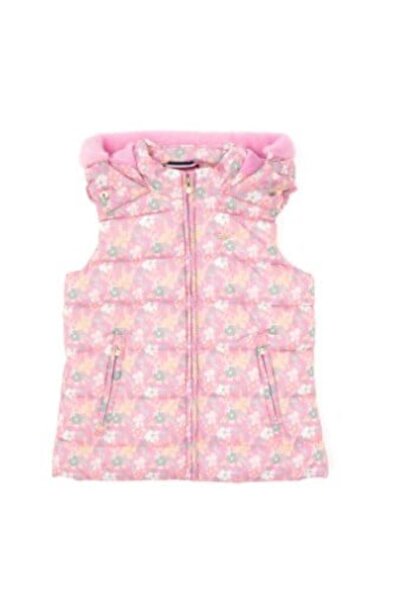 U.S. Polo Assn. Girl's G084Sz010-Pu-8092 Tanya Woven Vest