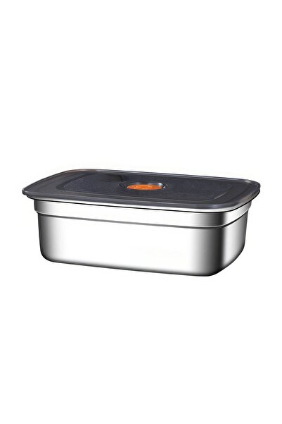 Chavin Çelik 850 ml Yemek Meyve Et Buzdolabı Beslenme Saklama Kabı mt110-12