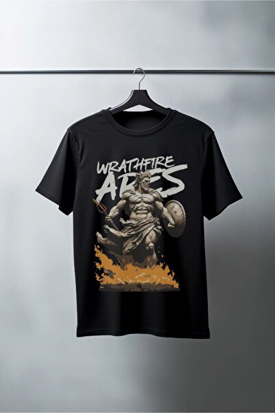 Generic Brand Unisex Oversize 24/1 Combed Cotton Dtf Printed T-Shirt - Dtf100...