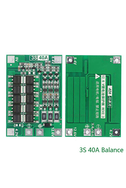 choice2 3S40ABalance 3S 4S 40A 60A Li-ion Lithium Battery Charger Protection ...
