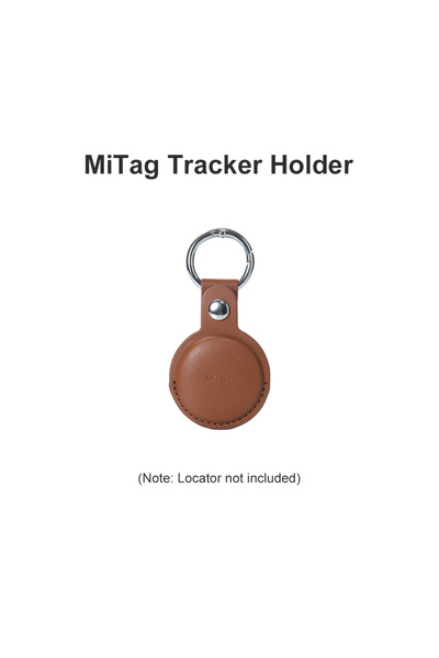 Choice6 Brown MiTag Smart Tracker Holder Mitag Duo Keychain for Lifemate Prot...