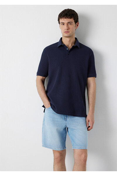 Mavi Navy Blue Polo T-Shirt Regular Fit / Normal Cut 0612824-70490