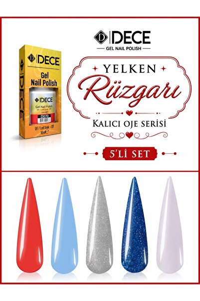 d dece Yelken Rüzgarı Kalıcı Oje Serisi