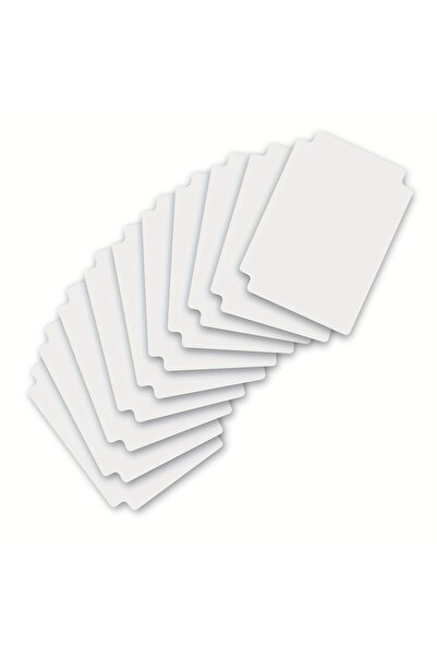 Choice3 White-10pcs Trading Card Dividers for Storage Box, Single Color Card ...