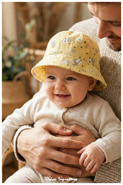 PIECE SIGNATURE 0-18 Months Baby Girl Floral and Rabbit Patterned Cotton Summ...