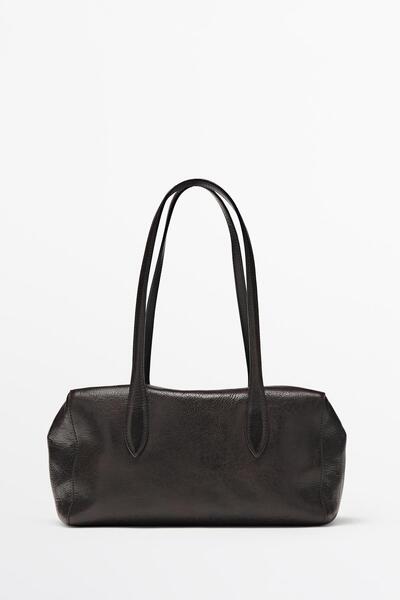 Massimo Dutti Napa deri west çapraz askılı çanta