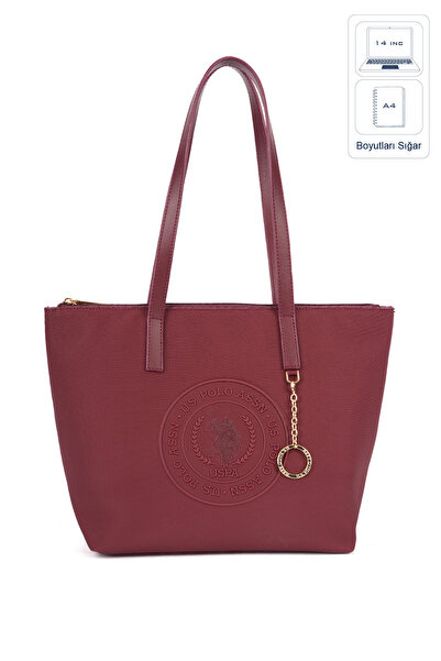 U.S. Polo Assn. Burgundy Women's Shoulder Bag Us26674