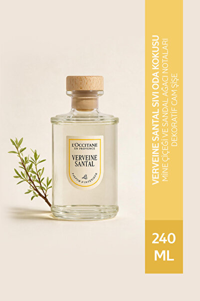 L'Occitane Verveine Santal Oda Kokusu, Mine Çiçeği & Sandal Ağacı, 240 ml
