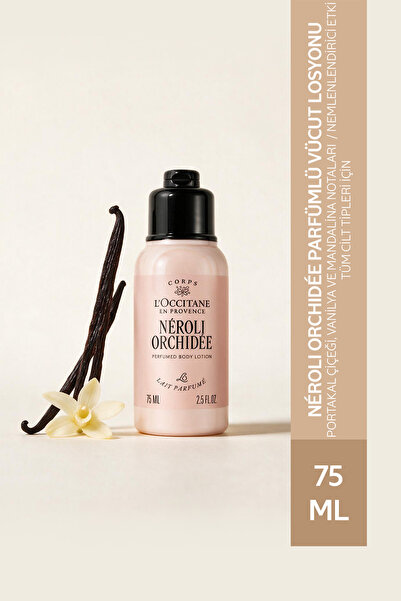 L'Occitane Néroli Orchidée Parfümlü Vücut Losyonu, Portakal Çiçeği ve Orkide,...