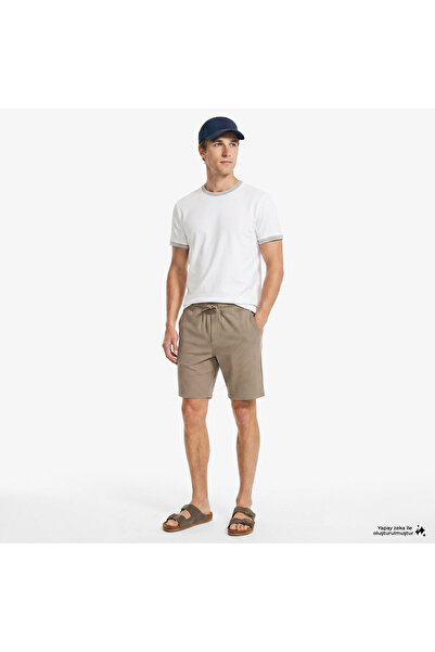 Nautica Erkek Kahverengi Regular Fit Şort