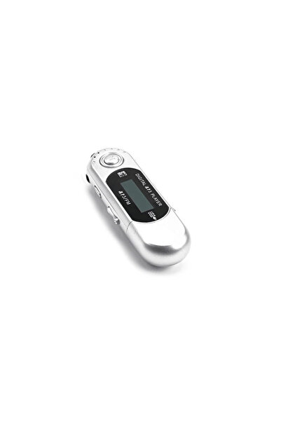 choice2 silvery Mini USB MP3 Player Portable 32GB TF Storage FM Radio Music P...