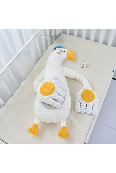 Choice1 White Goose Baby Sleeping Pillow for Newborn Patting Doll with Soothi...
