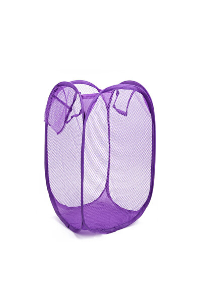 Choice XXL PURPLE Mesh breathable laundry basket, foldable large size 40 * 40...