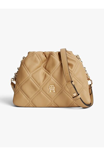 Tommy Hilfiger TH FEMININE MINI CROSSOVER Kadın Yeşil Çanta - AW0AW18718