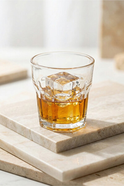 LAV Aras Glass Whiskey Glass Set of 6 305 ml (Soft Drink/Cocktail Glass)