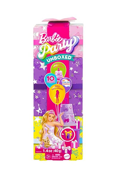 Barbie Parti Paketi Minik Dostumun Doğum Günü Serisi JFG70