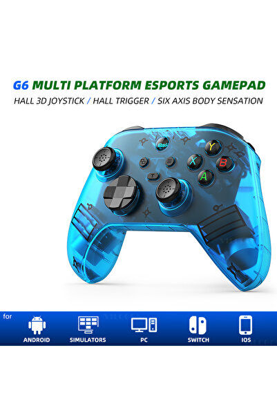 Choice Blue VILCORN G6 Wireless Game Controller for iOS/Android Smartphones B...