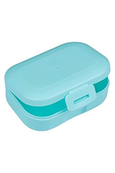 BAMI NETWORK Savoniera de voiaj plastic verde cu clips 11x8x3.5cm