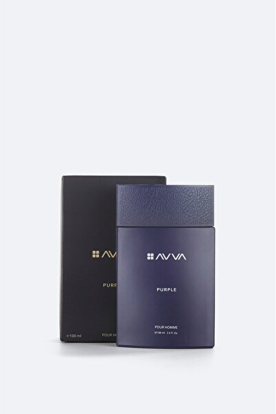 Avva Purple Hediye Kutulu EDC Erkek Parfüm 100 ml B009105