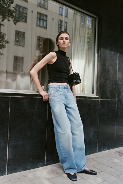 H&M Barrel High Waist Jeans